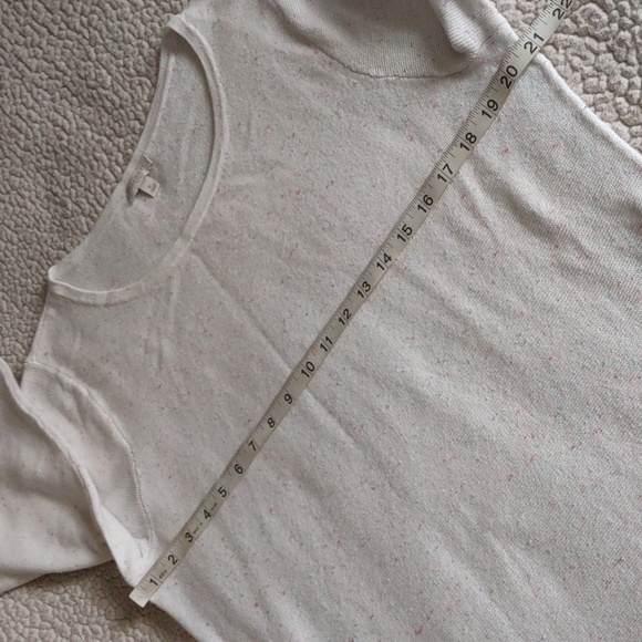 Talbot's Factory XL Speckled Knit Ruffle Hem Top - Picture 8 of 13